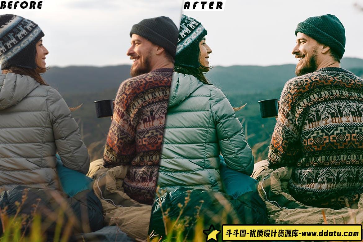 旅拍情绪电影视频调色LUT预设/LR预设 Warm Moody Presets – luts