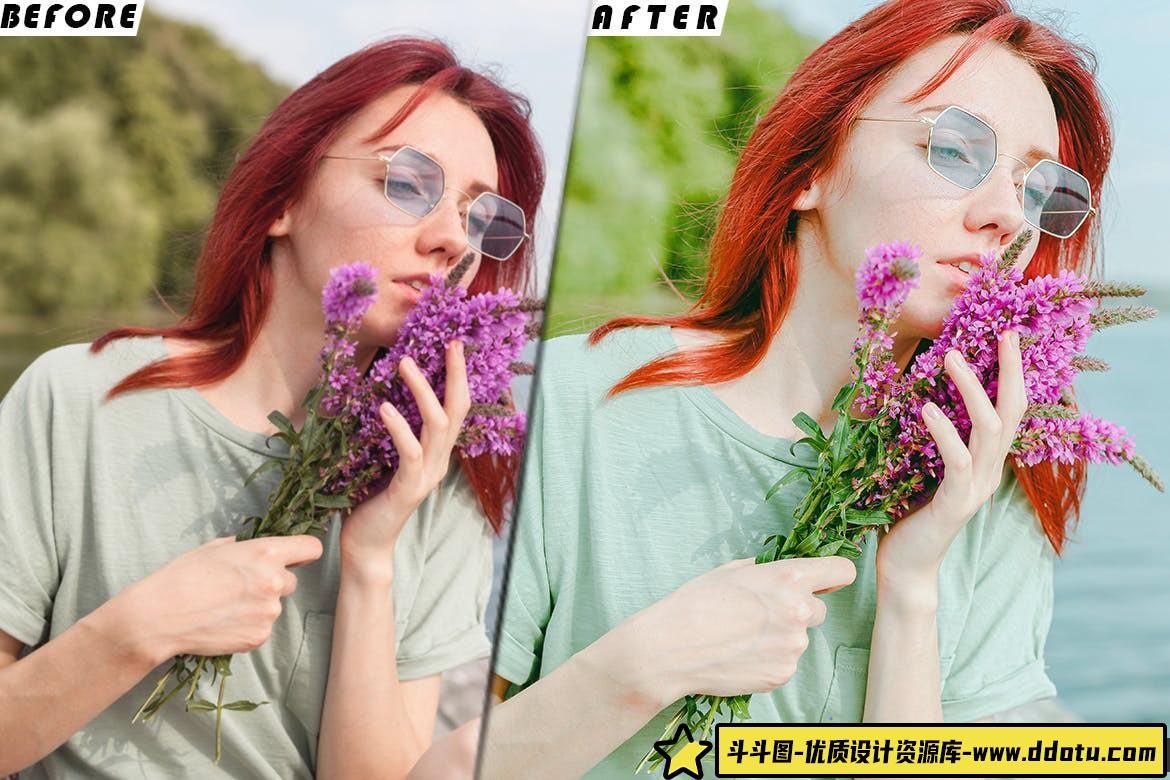 梦幻清新胶片电影调色LUT预设/LR预设 Spring Vibes Presets – luts