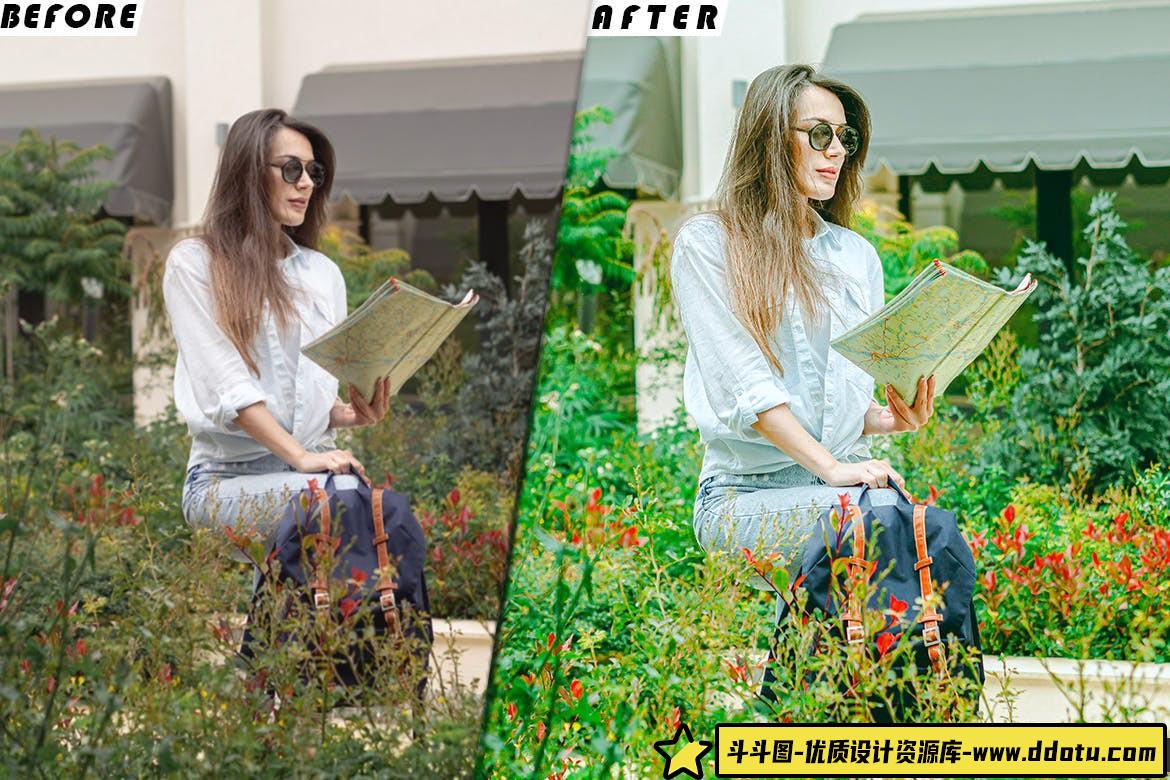 梦幻清新胶片电影调色LUT预设/LR预设 Spring Vibes Presets – luts