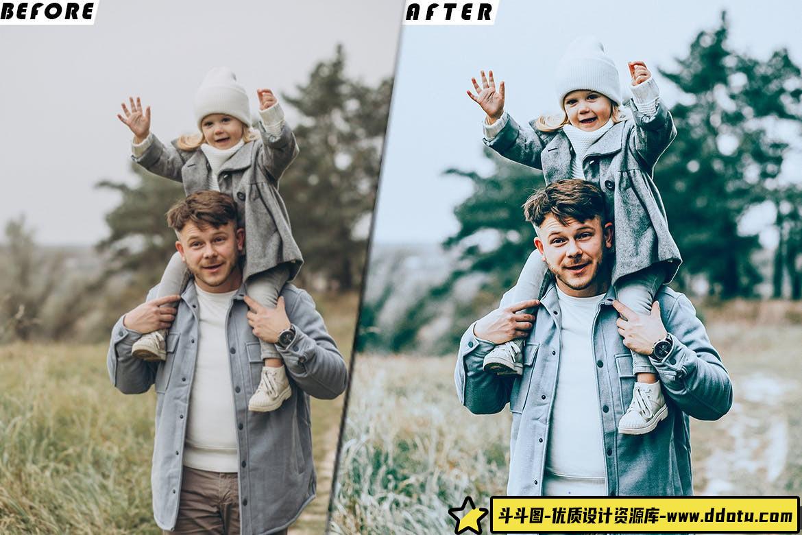 家庭人像纪实电影调色LUT预设/LR预设 Family Fin Presets – luts