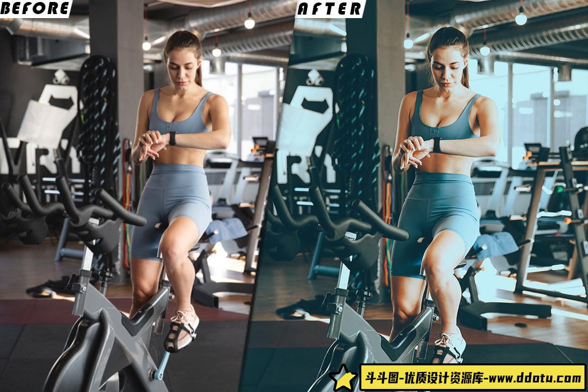 健身运动质感电影人像LUT预设 Film Matte Fitness Presets – luts