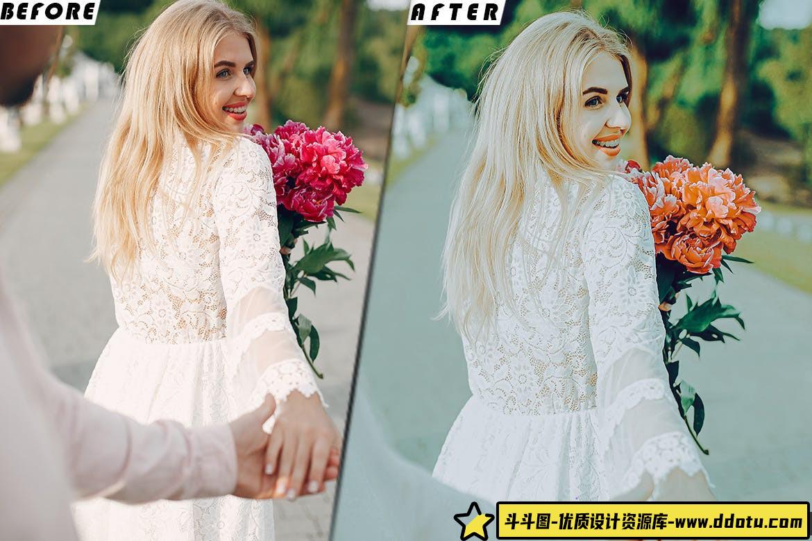 清新胶片电影婚礼视频调色LUT预设 Shi Said Yes Presets – luts