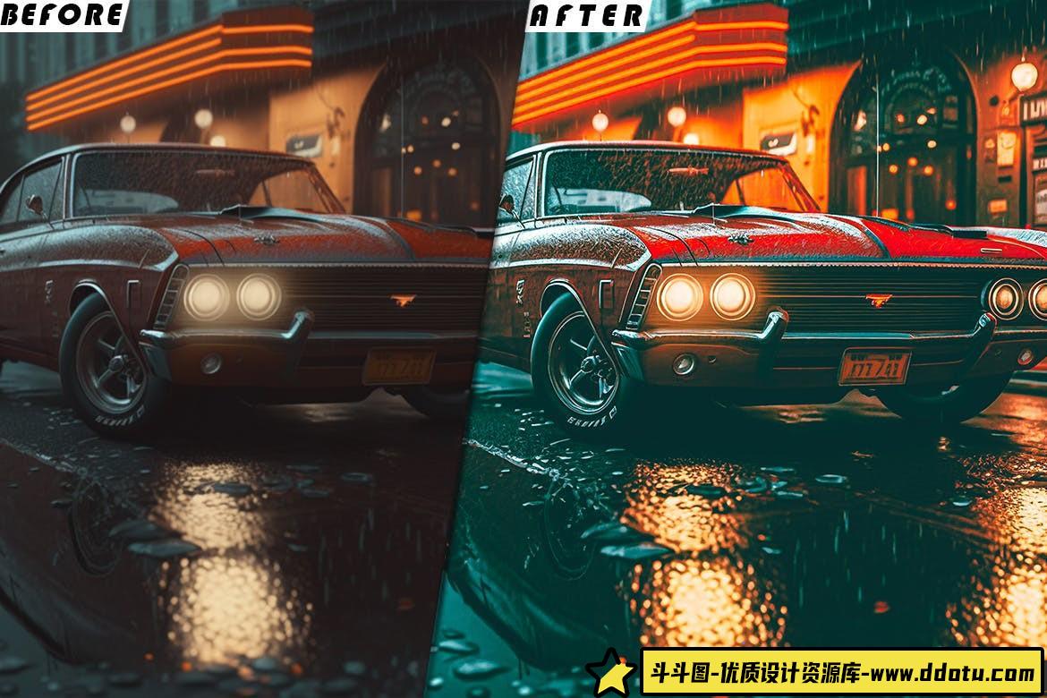 自动汽车电影拍摄调色LUT预设 Automative Car Presets- luts