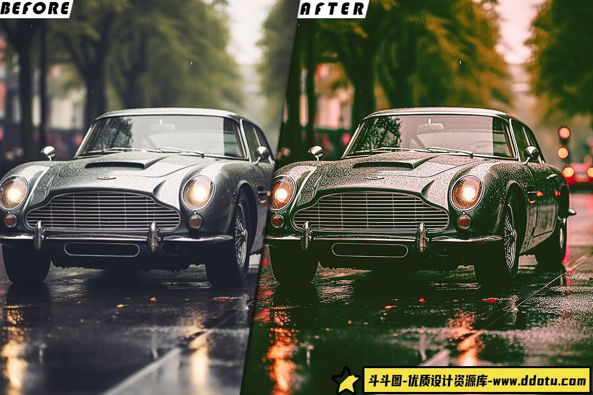 自动汽车电影拍摄调色LUT预设 Automative Car Presets- luts