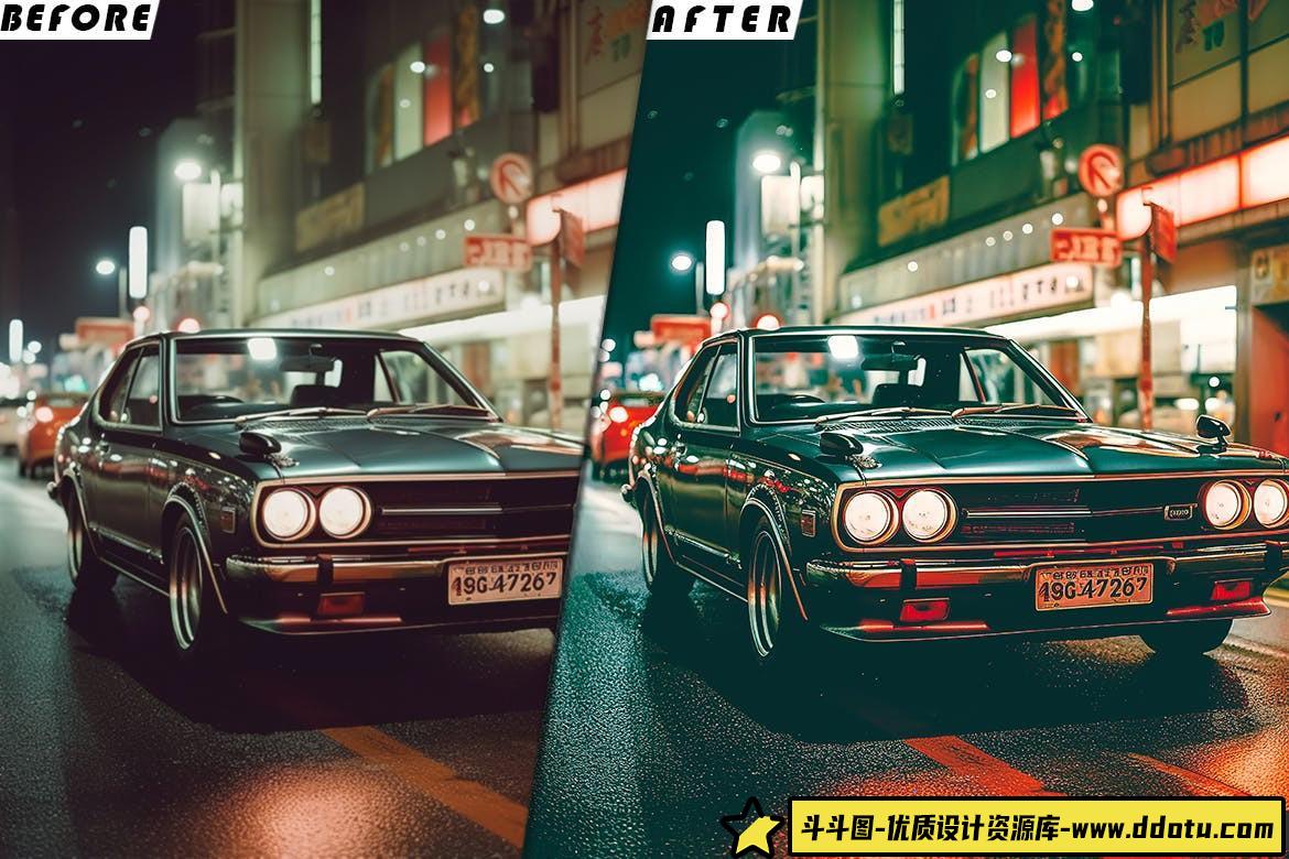 自动汽车电影拍摄调色LUT预设 Automative Car Presets- luts