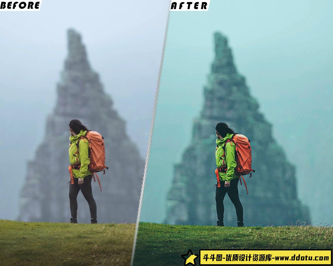 徒步旅行电影纪录片调色LUT预设 Hiking Travel Video Luts