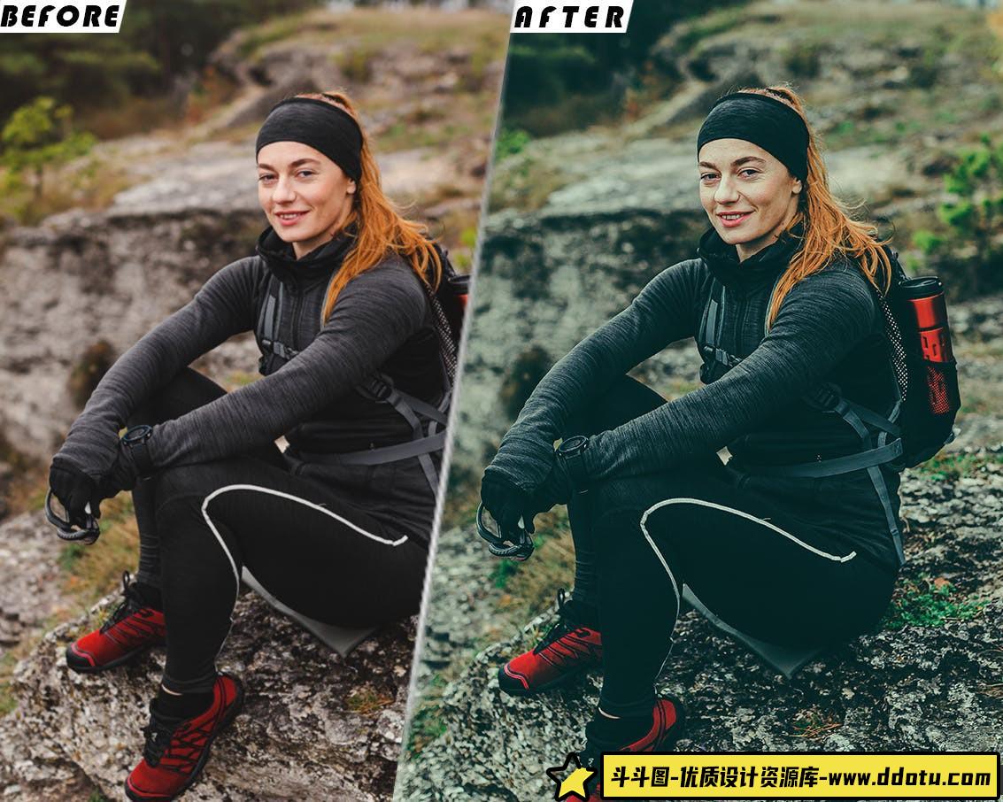 徒步旅行电影纪录片调色LUT预设 Hiking Travel Video Luts