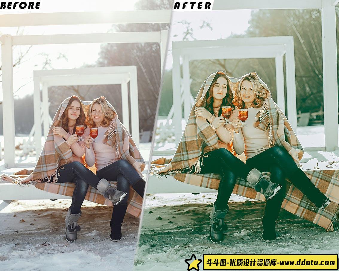 经典电影大色调LUT预设/Lr预设 Mistletoe Filme Video Lut