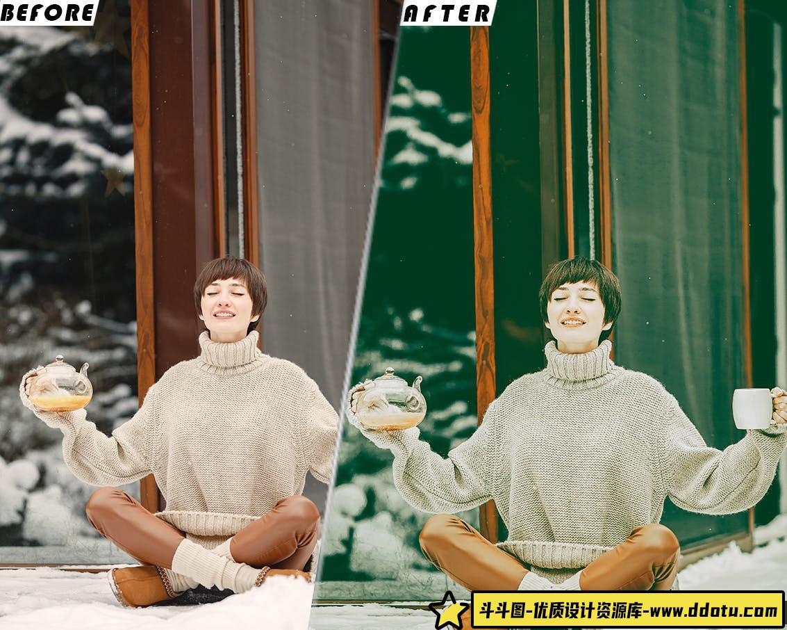 经典电影大色调LUT预设/Lr预设 Mistletoe Filme Video Lut