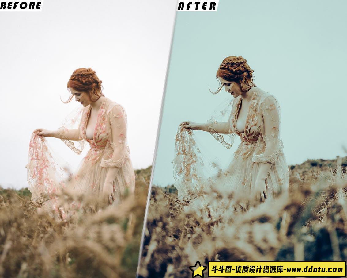 低饱和大地色调电影调色LUT预设/Lr预设 Earth Tones Video Luts