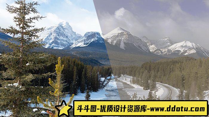 大疆无人机航拍灰片还原LUT预设:DCinelike Dlog-m调色滤镜