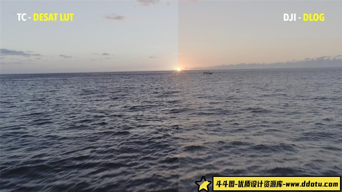 大疆无人机航拍灰片还原LUT预设:DCinelike Dlog-m调色滤镜