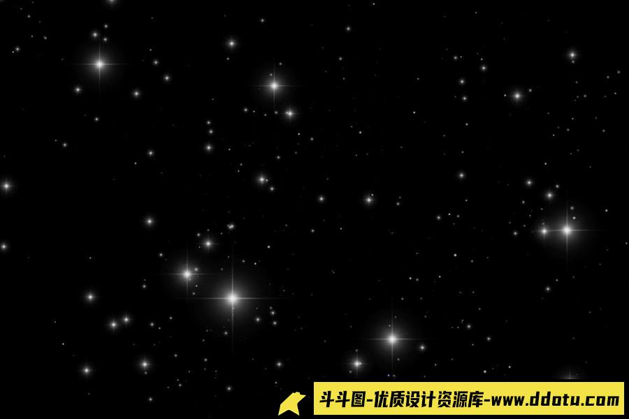 20个太空星星星空Photoshop笔刷画笔免费下载,2500 像素