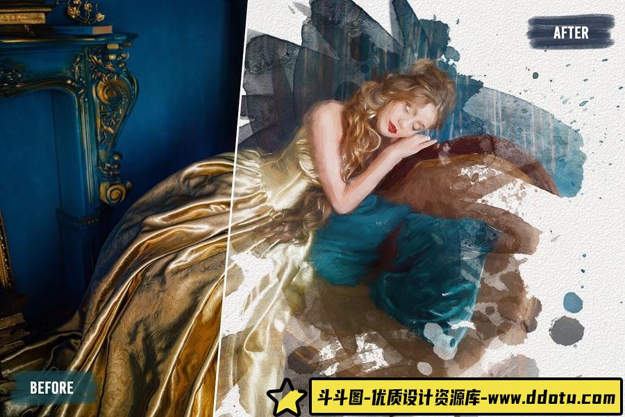 50种CG绘画艺术PS画笔 50 Painting Artistic Brushes – Vol. 4