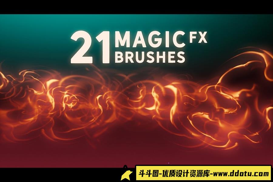 PS魔法光效笔刷下载 Magic FX Brushes Vol. 1