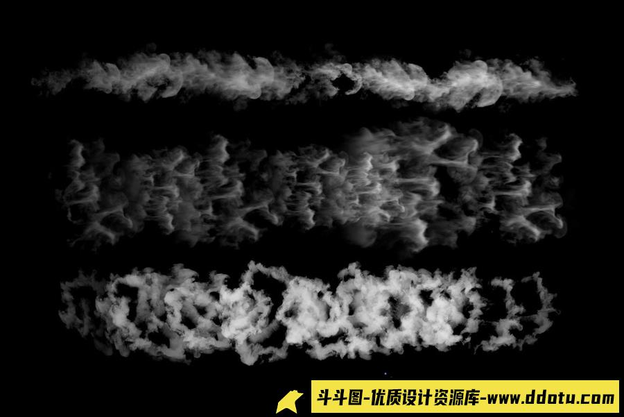 82种独特的烟雾Photoshop笔刷套装 Mist Photoshop brush set
