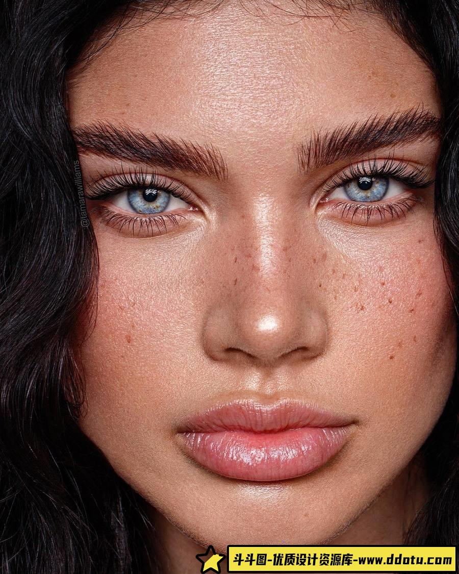 Tamara Williams – 42款人像精修瞳孔虹膜Photoshop笔刷套装