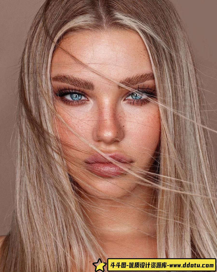 Tamara Williams – 42款人像精修瞳孔虹膜Photoshop笔刷套装