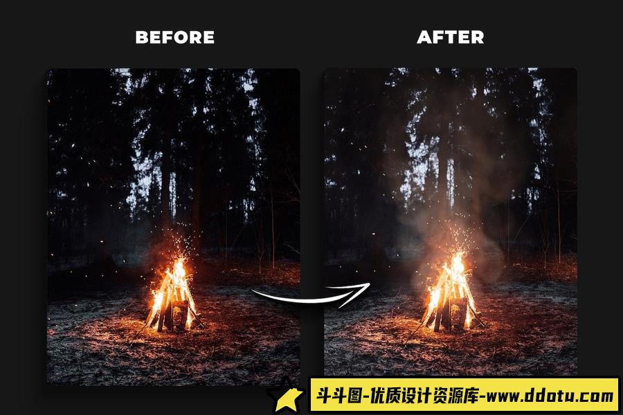 20支立式烟雾笔刷 20 Vertical Smoke Brushes