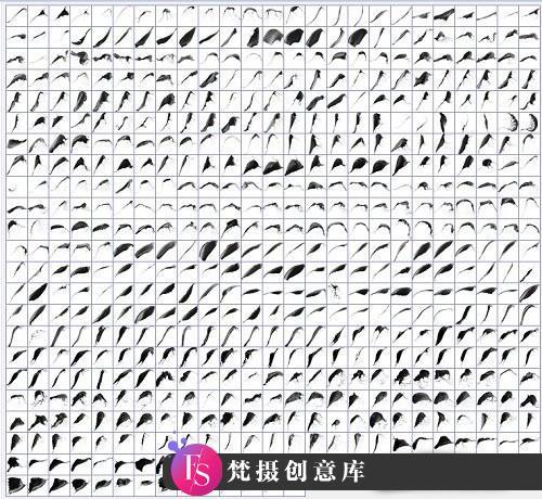 [水墨水彩笔刷][插件发布]超酷牛奶油漆泼墨喷溅PS笔刷画笔 RAWexchange – Milk Brushes