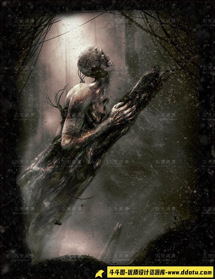 [特效创意笔刷][插件发布]Rons高清飞尘,灰尘,碎片颗粒PS笔刷 Ron’s Flying Dirt & Debris Part