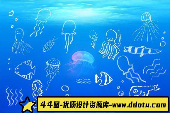 [特效创意笔刷][插件发布]蜡笔手绘绘画笔刷 Scribble-PS Brushes