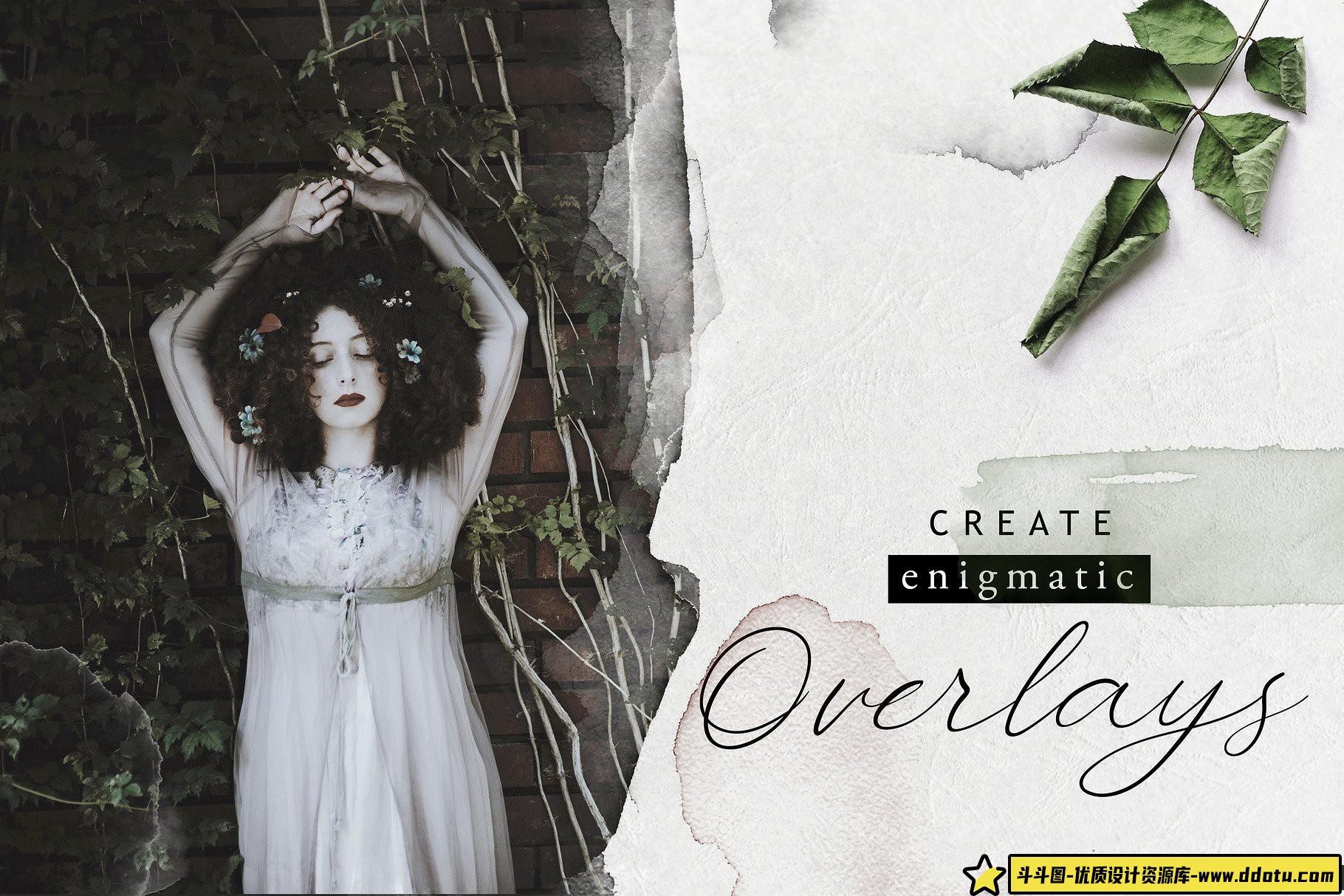 [炫光光效笔刷][插件发布]125组水彩PS笔刷  Watercolor memories – 125 PS brushes