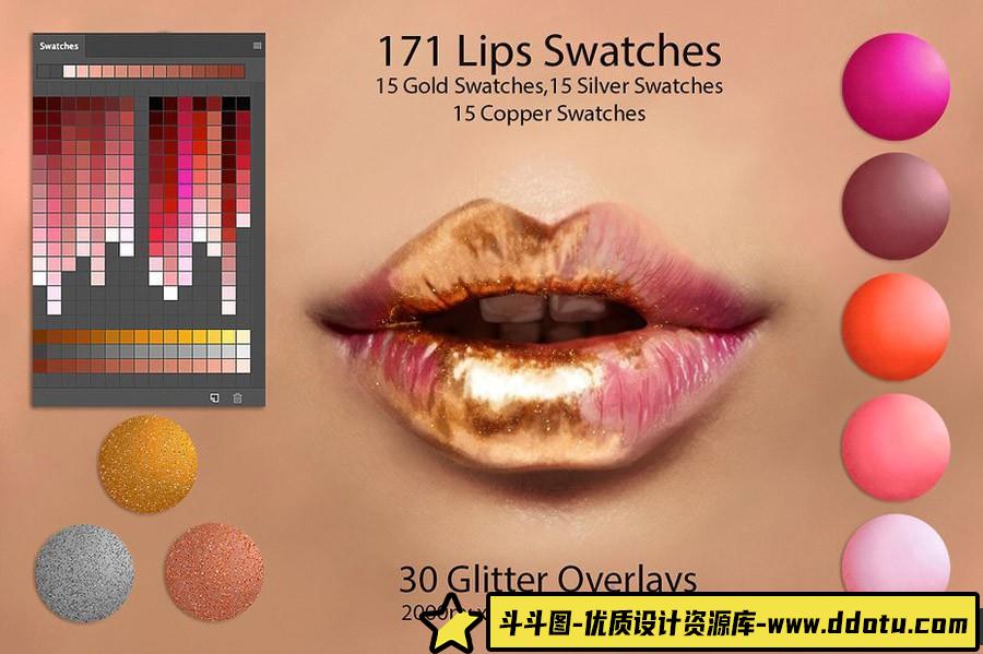 [人物化妆笔刷][插件发布]高端人像化妆修饰数字绘画工具包 Digital Painting Bundle