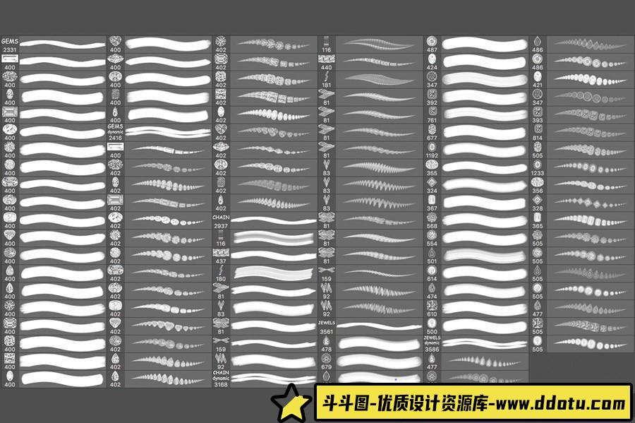 [人物化妆笔刷][插件发布]高端人像化妆修饰数字绘画工具包 Digital Painting Bundle