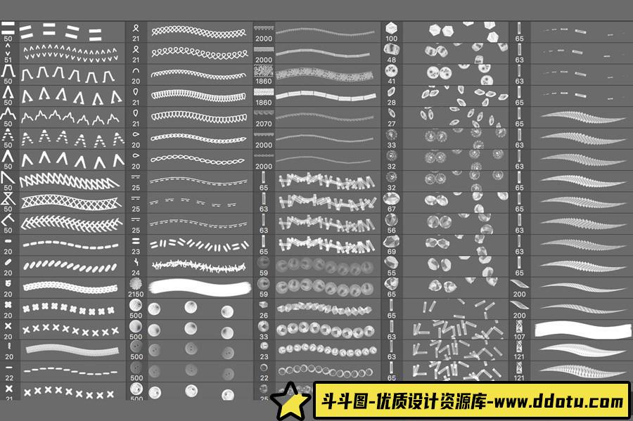 [人物化妆笔刷][插件发布]高端人像化妆修饰数字绘画工具包 Digital Painting Bundle