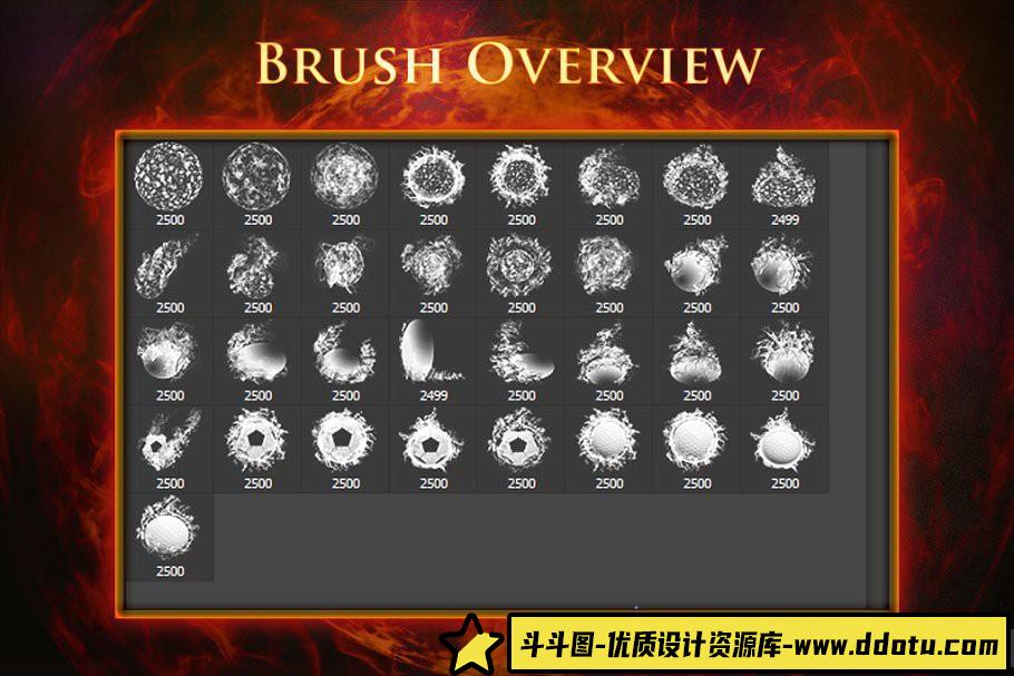 [火焰烟雾笔刷][插件发布]400+火焰烟雾效果工具包(包含笔刷ABR,PSD,ASLJPG,PNG,GRD,)