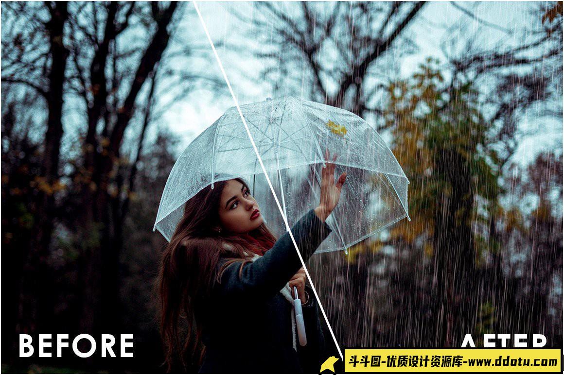 [自然风景笔刷][插件发布]150个天气笔刷,闪电,雷雨,风雪笔刷大合集