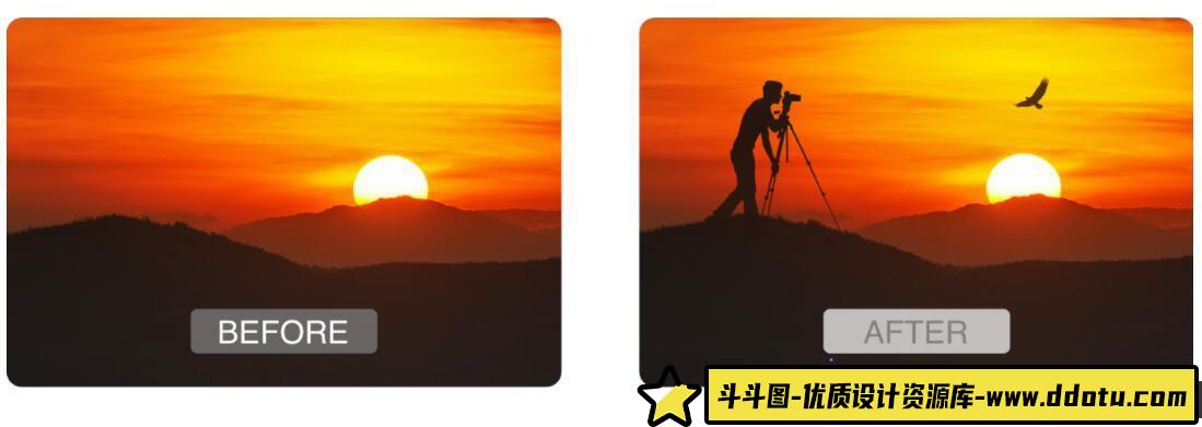 [自然风景笔刷][插件发布]风光摄影师必备12套Photoshop笔刷合集附视频教程