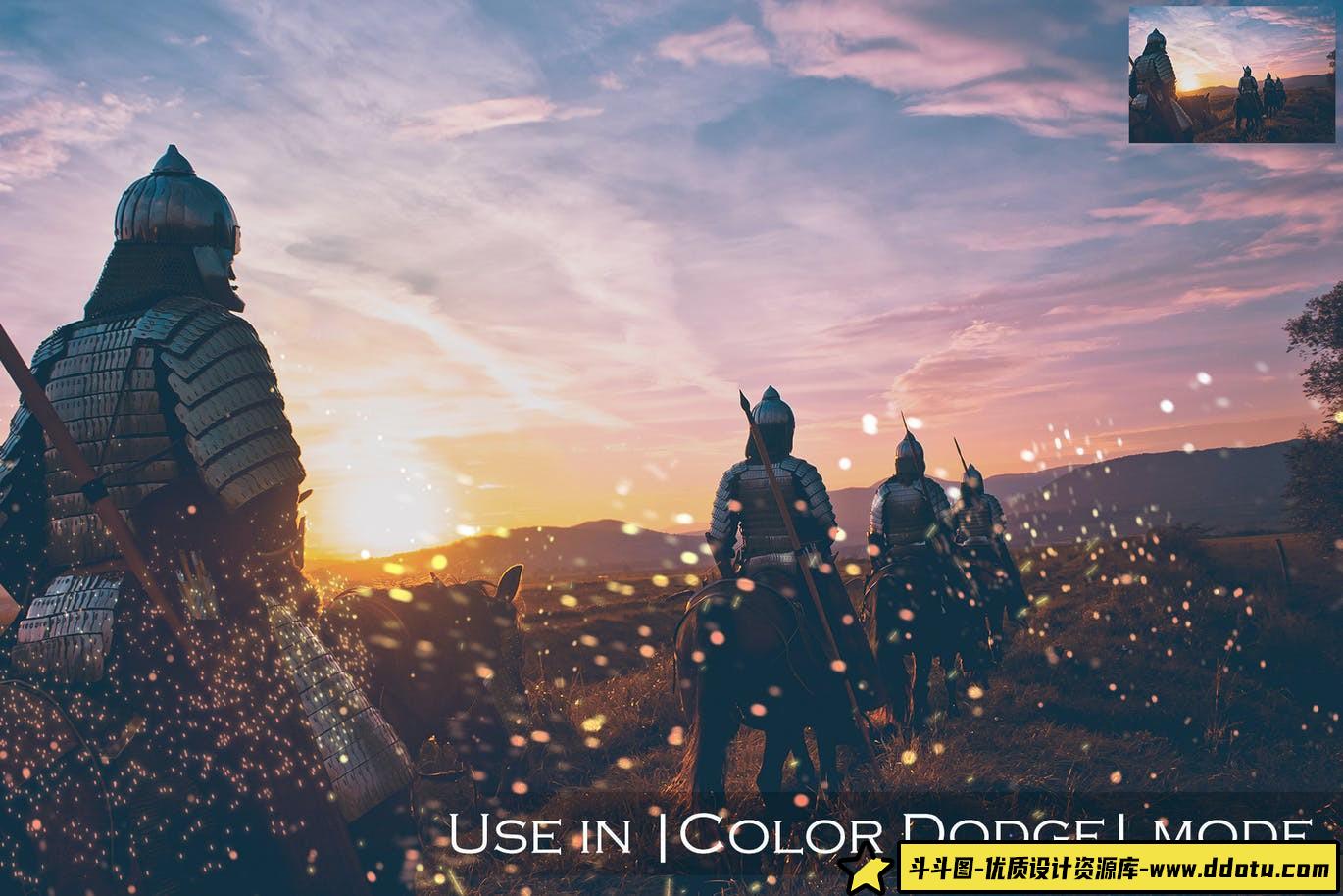 [火焰烟雾笔刷][插件发布]火光火花喷溅特效PS笔刷