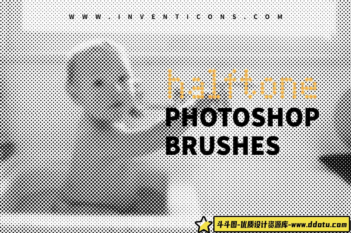 [特效创意笔刷][插件发布]60个半色调Photoshop笔刷