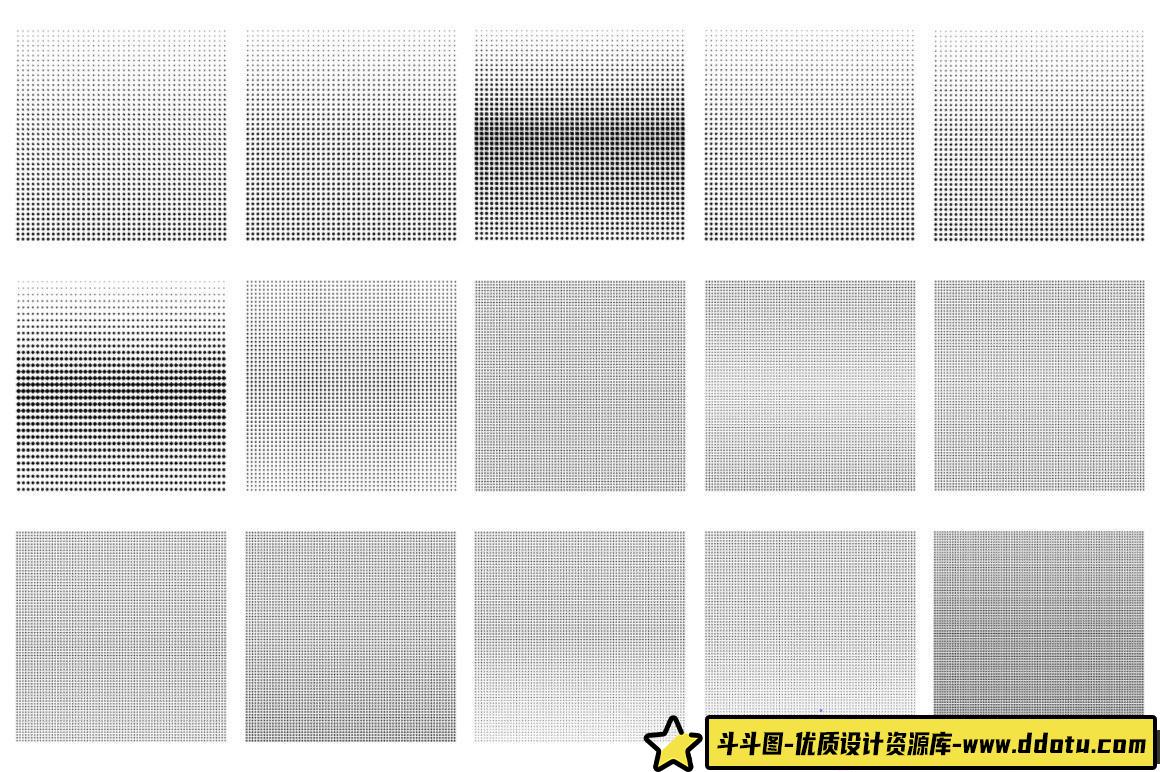 [特效创意笔刷][插件发布]60个半色调Photoshop笔刷