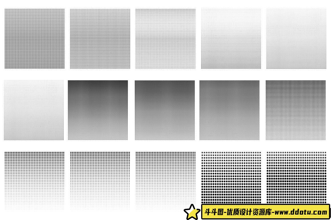 [特效创意笔刷][插件发布]60个半色调Photoshop笔刷