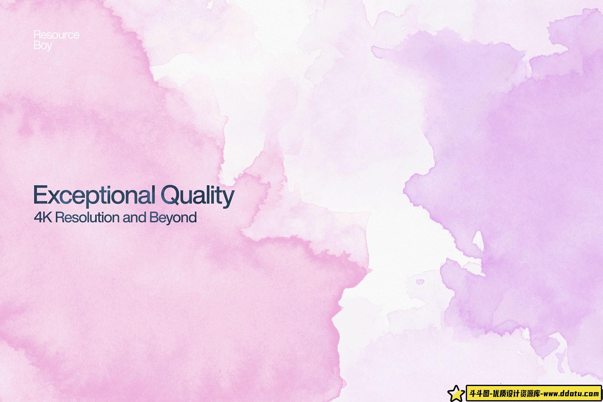 [水墨水彩笔刷][插件发布]100个高清4K水彩Photoshop笔刷