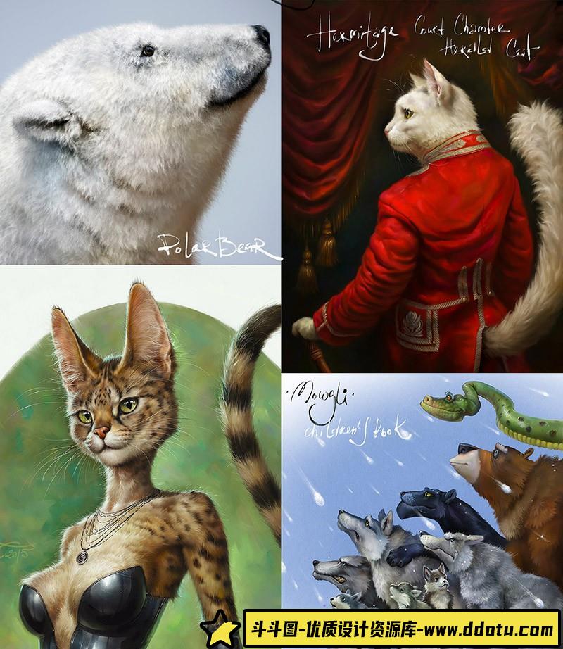 [特效创意笔刷][插件发布]适用于Photoshop和Clip Studio Paint逼真的毛刷套装