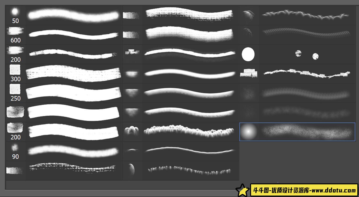 [CG绘画笔刷][插件发布]Marc Brunet 的高级画家的PS画笔-33个自定义画笔