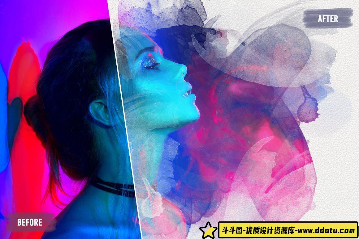 [CG绘画笔刷][插件发布]50种CG绘画艺术PS画笔 50 Painting Artistic Brushes – Vol. 5