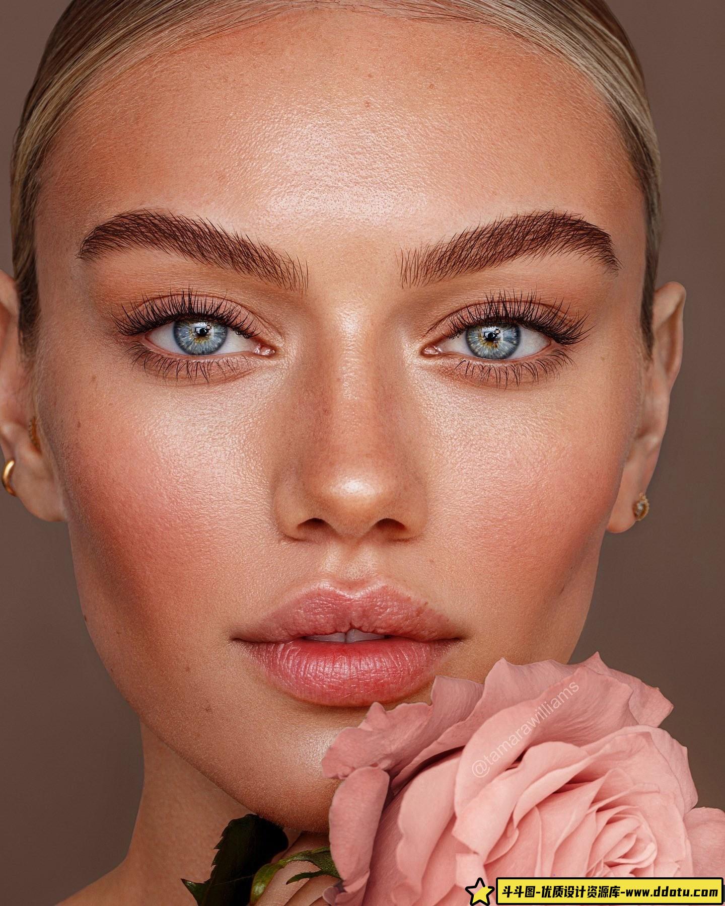 [人物化妆笔刷][插件发布]Tamara Williams – 42款人像精修瞳孔虹膜Photoshop笔刷套装