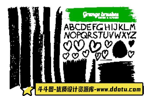 百款毛笔笔触矢量素材打包下载,助力创意设计!