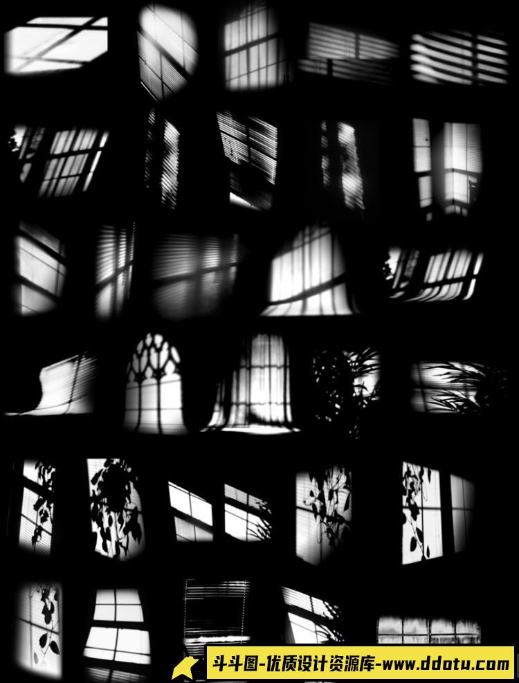 创意光影效果PS笔刷：窗户阳光与情绪氛围的完美结合