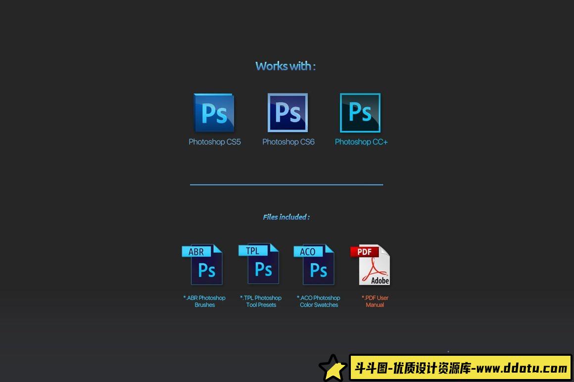 RM专业艺术家PS画笔下载：完美主义者的CG绘画工具合集