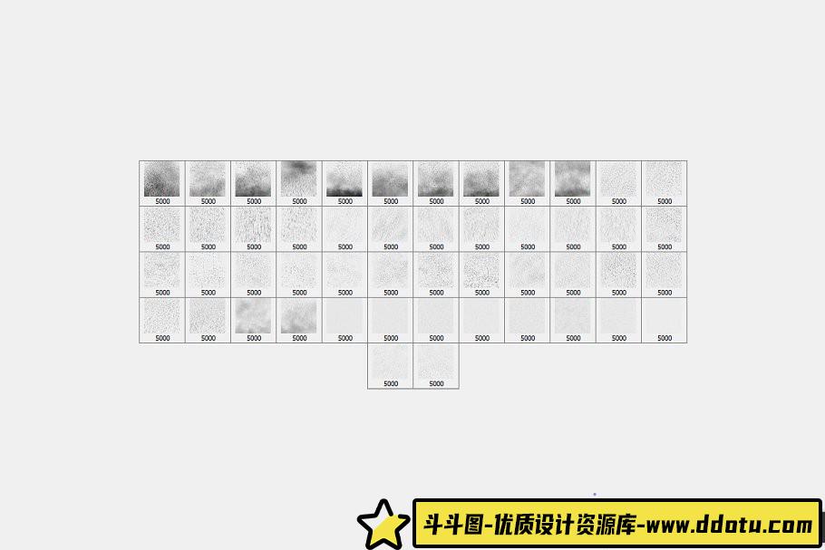 50款雨水效果PS笔刷下载，打造真实水花瀑布效果