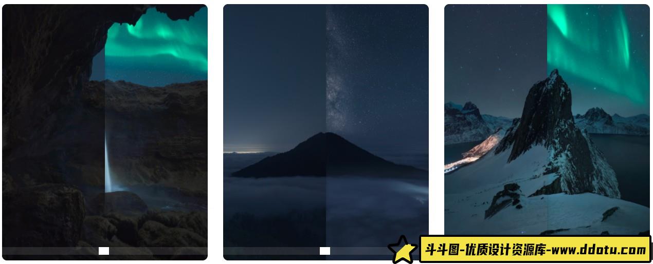 100种创意PS笔刷包下载：灯笼、萤火虫、银河系等全景效果教程