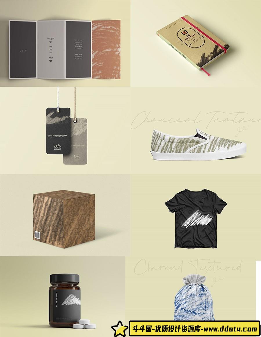 40款数字与传统素描笔刷：水墨水彩的完美结合