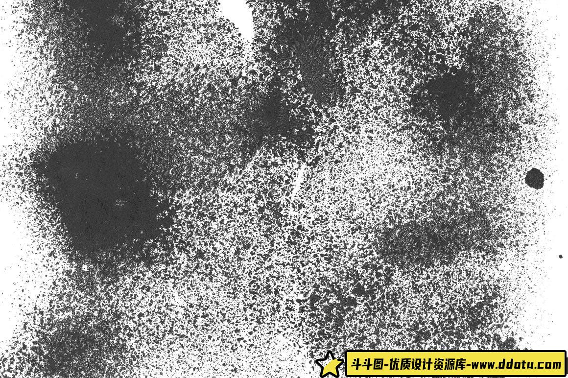 12款独特纹理喷雾Photoshop笔刷,提升水墨水彩效果