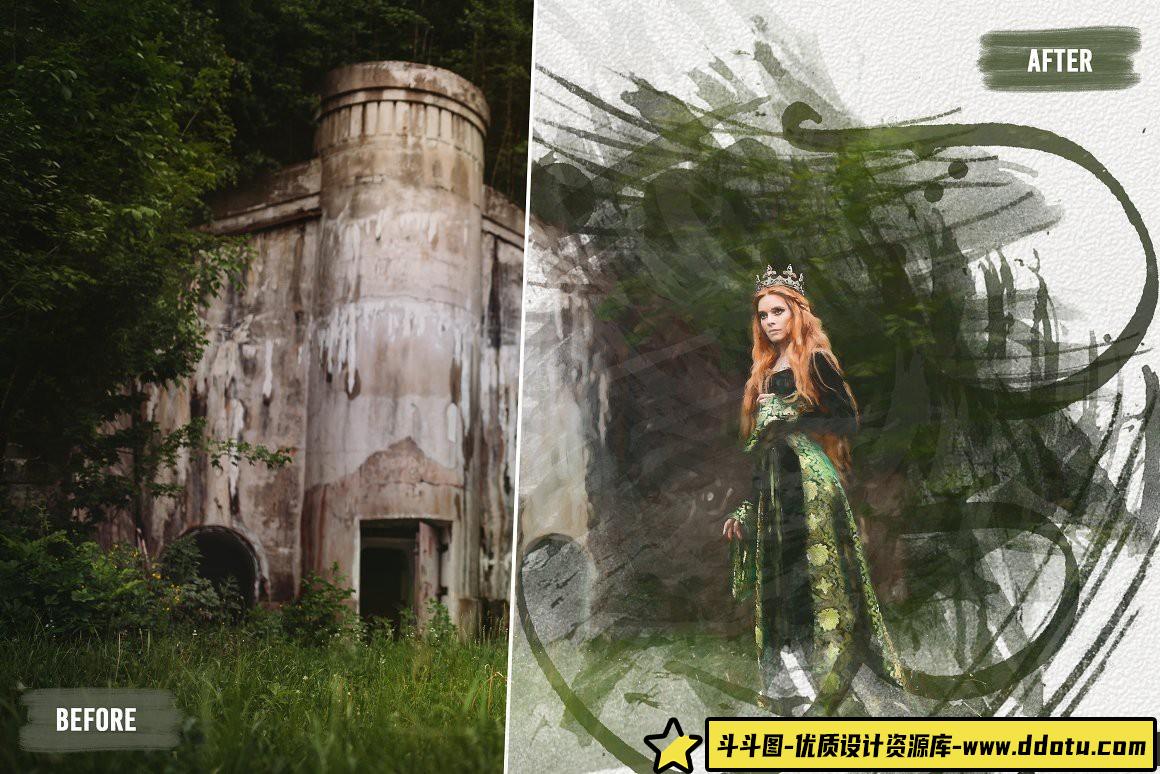 《50款创意CG绘画PS笔刷合集 – 第三卷》